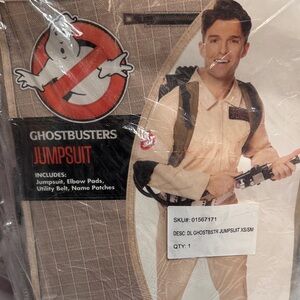 Spirit Ghostbusters Jumpsuit Costume - Beige